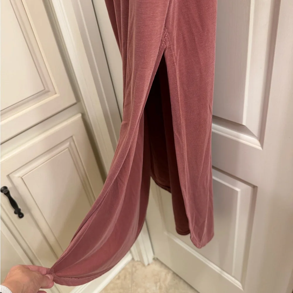 Daytrip Solid Maxi Dress (color: Terracotta) - Picture 8 of 8